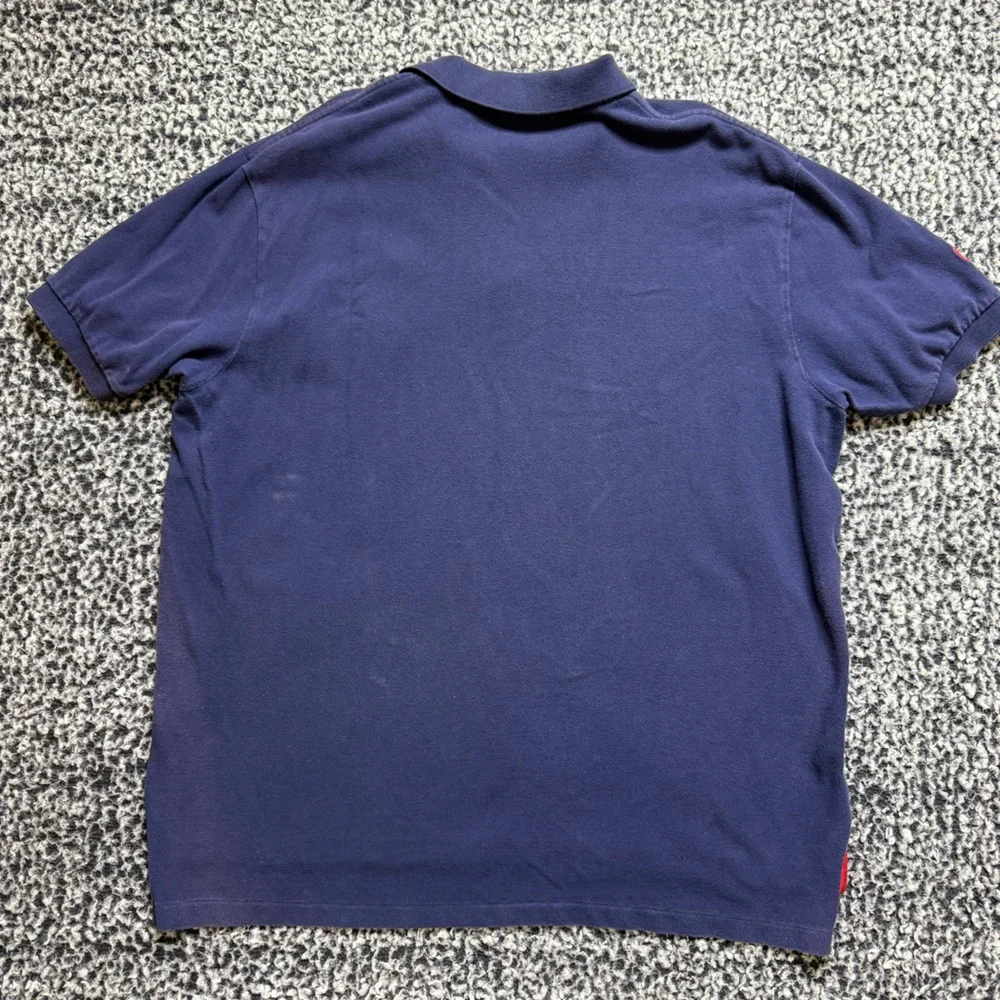 Polo by Ralph Lauren 100% Cotton Navy Blue Polo Shirt